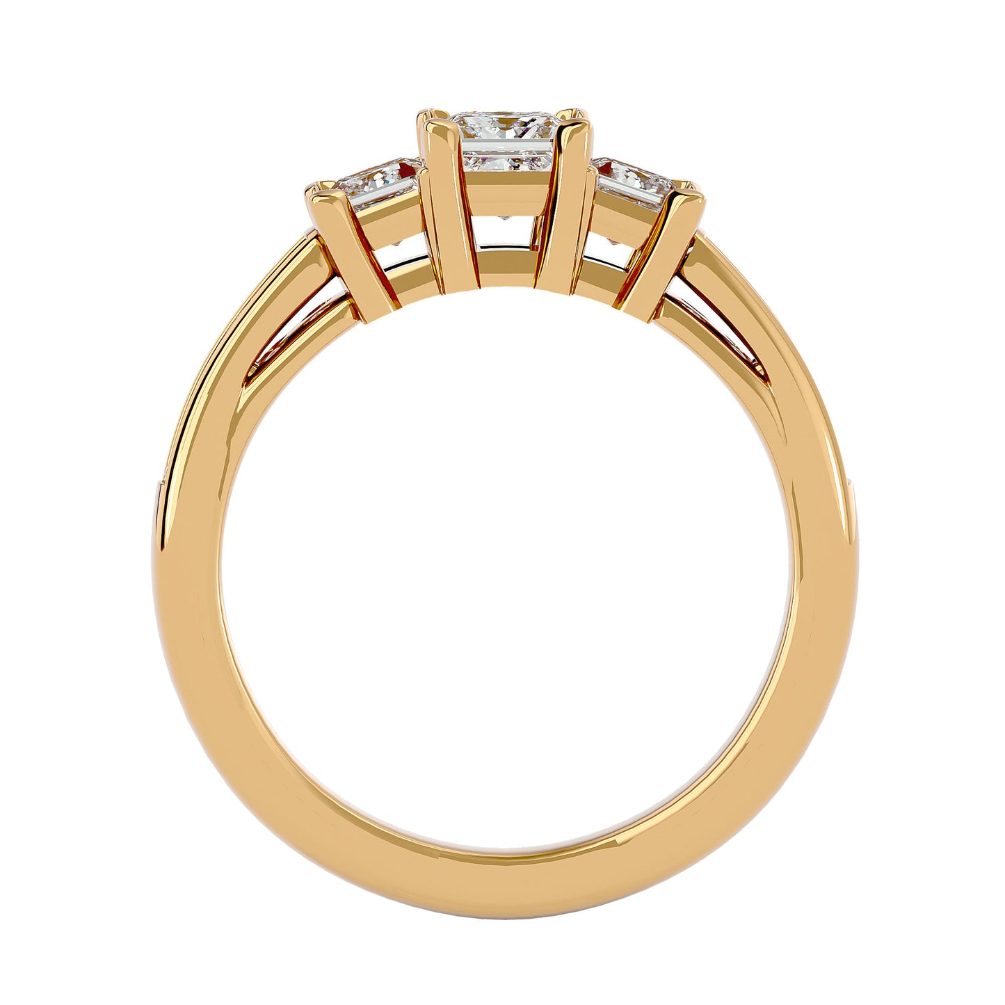 Femke princess diamond engagement ring