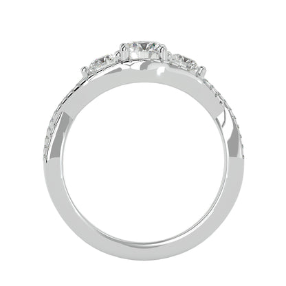 Diep three stone diamond engagement ring