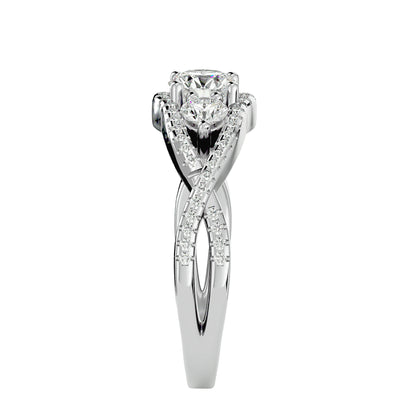 Diep three stone diamond engagement ring