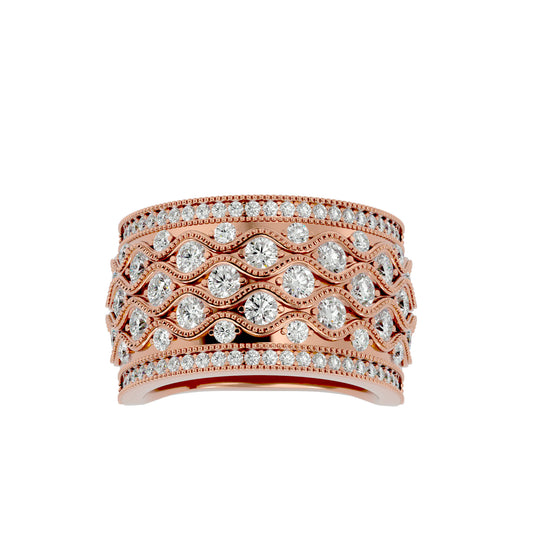 Henna women's wedding band