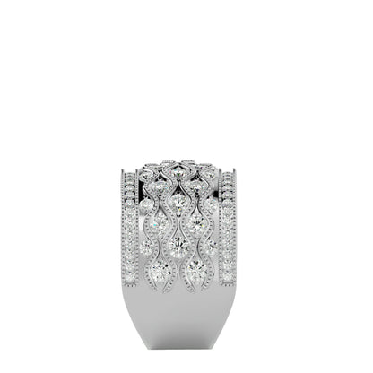 Henna women's wedding band