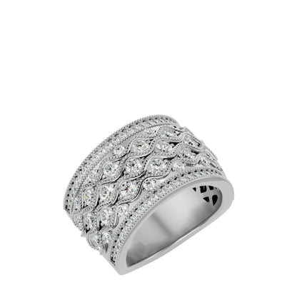 Henna women's wedding band