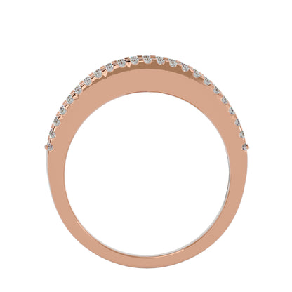 Diane women's wedding band