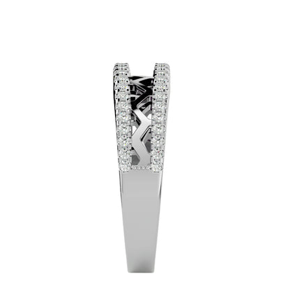 Diane women's wedding band