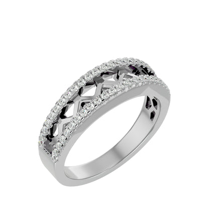 Diane women's wedding band